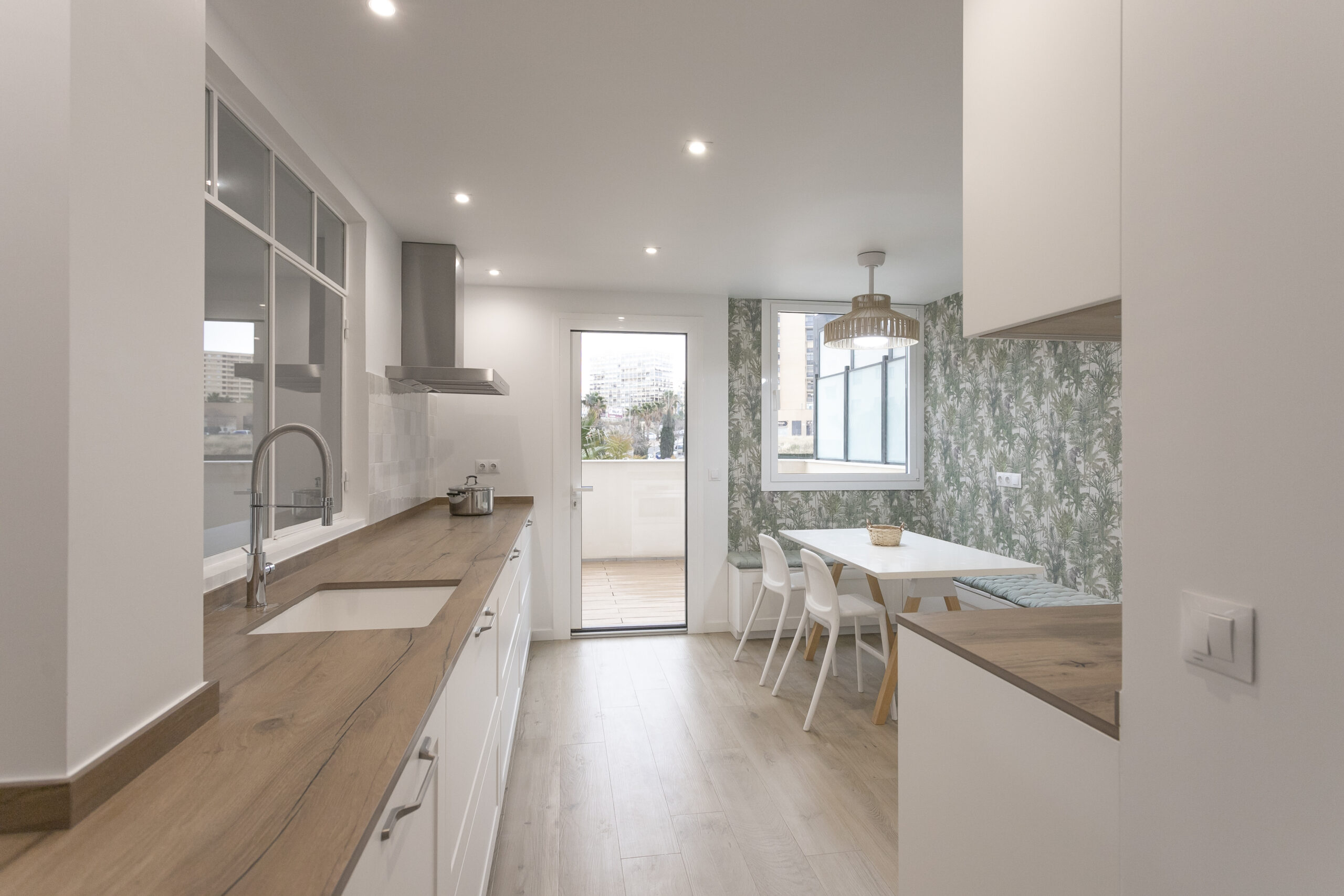 ¡Una cocina independiente, con las ventajas de una cocina abierta…!