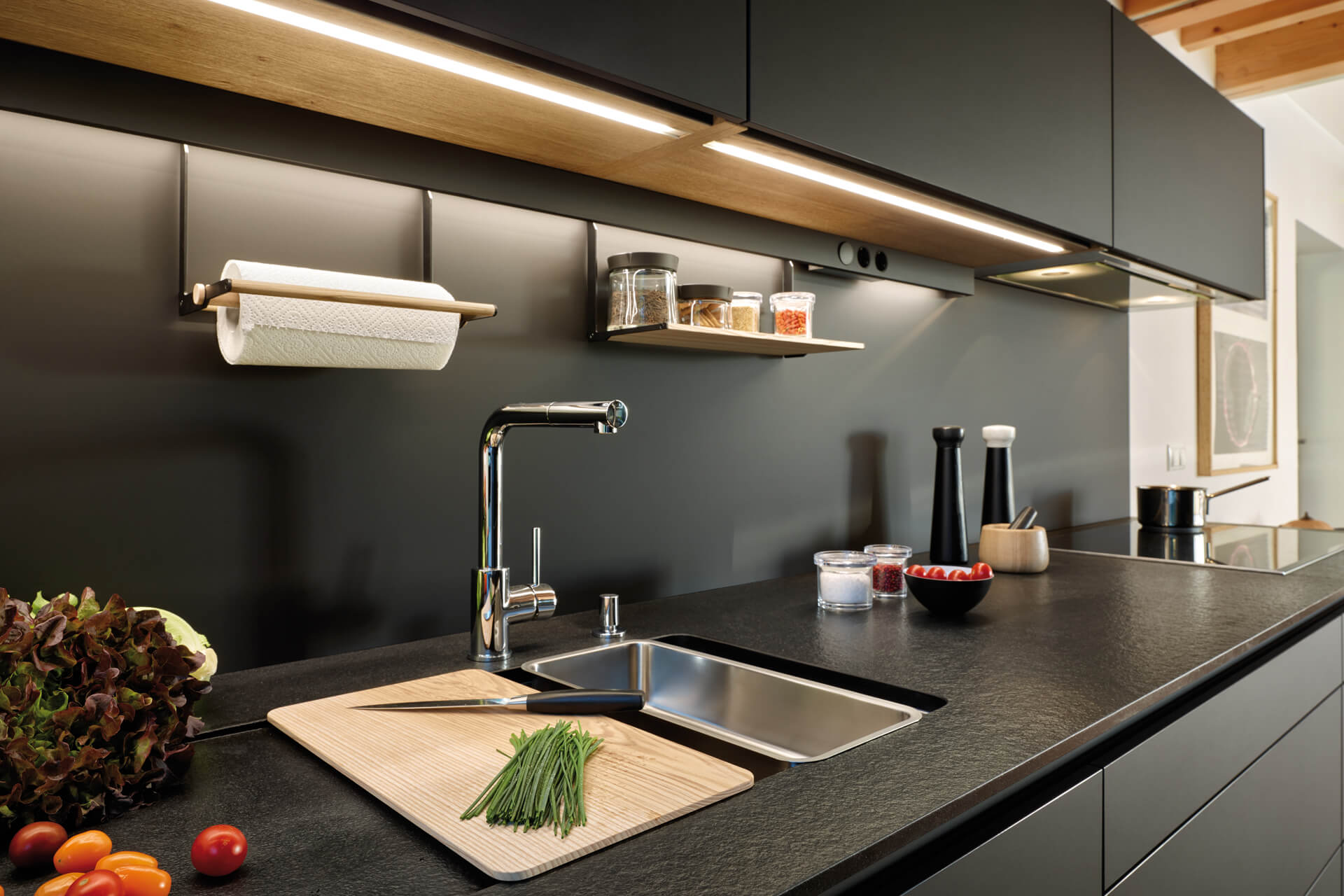 Materiales y detalles de mobiliario exclusivos de Cocinas Santos